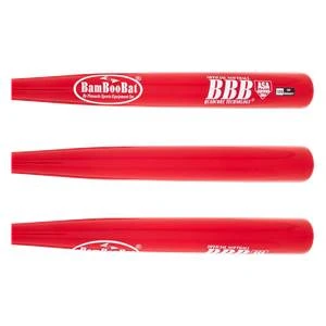 BamBooBat Bamboo Wood ASA Slow Pitch Softball Bat: HNBR34S White/Red 4 BamBooBat Bamboo Wood ASA Slow Pitch Softball Bat: HNBR34S White/Red - Image 2