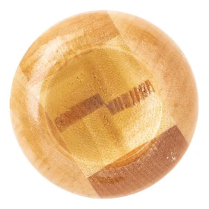 BamBooBat Trifecta Hickory/Maple Hybrid Wood Baseball Bat: TRI-HCBN243 - Image 7