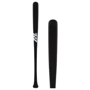 Marucci Maple Wood Baseball Bat: MCMBLEM Black Adult
