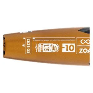 DeMarini Zoa -10 USSSA Baseball Bat: WTDXZBZ22 6 DeMarini Zoa -10 USSSA Baseball Bat: WTDXZBZ22 - Image 4