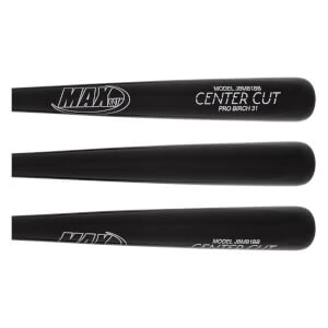 MaxBat Center Cut Birch Wood Baseball Bat: JBMB1BB - Image 2