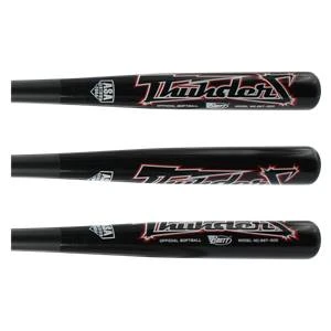 Brett Bros. Thunder Bamboo/Maple Wood ASA Slow Pitch Softball Bat: SST500 Black - Image 2