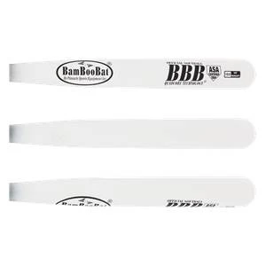 BamBooBat Bamboo Wood ASA Slow Pitch Softball Bat: HBBW34S White/Black 4 BamBooBat Bamboo Wood ASA Slow Pitch Softball Bat: HBBW34S White/Black - Image 2