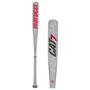 Marucci CAT7 Silver BBCOR Baseball Bat: MCBC72S