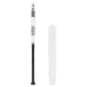 BamBooBat Bamboo Wood ASA Slow Pitch Softball Bat: HBBW34S White/Black 3 BamBooBat Bamboo Wood ASA Slow Pitch Softball Bat: HBBW34S White/Black