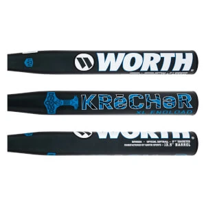 Worth Krecher 13.5" XL USA Slow Pitch Softball Bat: WRH22A 4 Worth Krecher 13.5" XL USA Slow Pitch Softball Bat: WRH22A - Image 2
