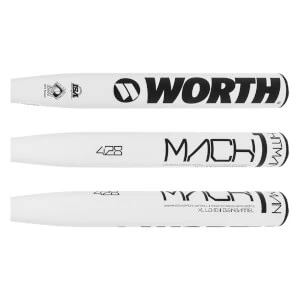 Worth Mach Hitman 13.5" XL Senior Slow Pitch Softball Bat: WMH22S - Image 2