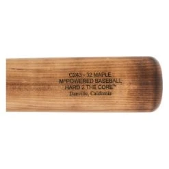 M^Powered H2TC™ Pro Maple Wood Baseball Bat: H2TC243 17 M^Powered H2TC™ Pro Maple Wood Baseball Bat: H2TC243 -Marucci Sports 89a8 01 22 m powered h2tc pro maple wood baseball bat h2tc243 32549 5 s