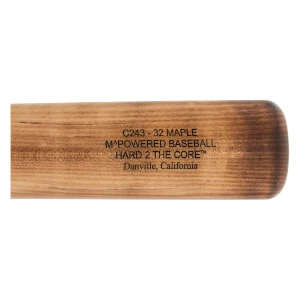 M^Powered H2TC™ Pro Maple Wood Baseball Bat: H2TC243 6 M^Powered H2TC™ Pro Maple Wood Baseball Bat: H2TC243 - Image 4