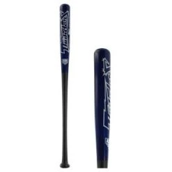 Brett Bros. Thunder Bamboo/Maple Wood ASA Slow Pitch Softball Bat: SST500 Black/Blue
