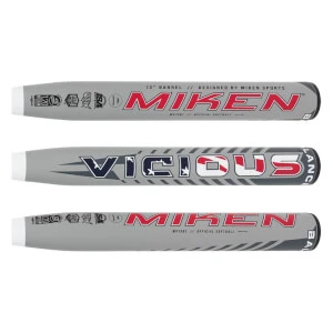 Miken Vicious 13" Balanced Dual Stamp Slow Pitch Softball Bat: MV13B1 - Image 2