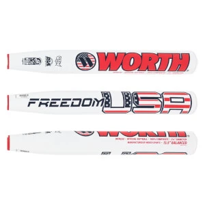Worth Freedom 13.5" Balanced USSSA Slow Pitch Softball Bat: WFR22U - Image 2
