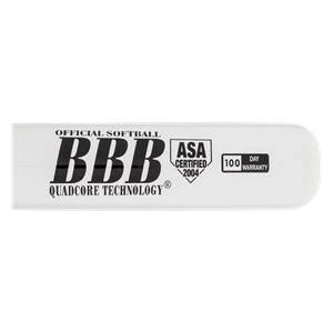 BamBooBat Bamboo Wood ASA Slow Pitch Softball Bat: HBBW34S White/Black 6 BamBooBat Bamboo Wood ASA Slow Pitch Softball Bat: HBBW34S White/Black - Image 4