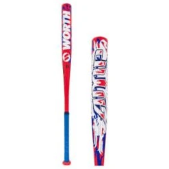 Worth AMP Alloy Dual Stamp Slow Pitch Softball Bat: WWCAMP