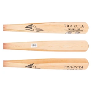 BamBooBat Trifecta Hickory/Maple Hybrid Wood Baseball Bat: TRI-HCBN243 - Image 2