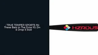 TRUE TEMPER HZRDUS -8 USSSA Baseball Bat: UT22HZRX8 - Image 9