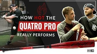 Rawlings Quatro Pro BBCOR Baseball Bat: BBZQ3 - Image 10