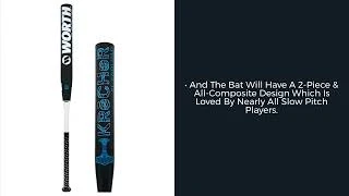 Worth Krecher 13.5" XL USA Slow Pitch Softball Bat: WRH22A 11 Worth Krecher 13.5" XL USA Slow Pitch Softball Bat: WRH22A - Image 9