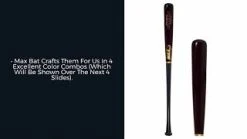 MaxBat Center Cut Rock Maple Wood Baseball Bat: JBMB1B -Marucci Sports mqdefault 659