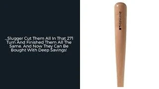Louisville Slugger Genuine Series 3 C271 Maple Wood Baseball Bat: WBL2517010 - Image 9