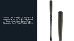 Victus V-Cut Hard Maple Wood Baseball Bat: VGPC-BK/GY 25 Victus V-Cut Hard Maple Wood Baseball Bat: VGPC-BK/GY -Marucci Sports mqdefault 791