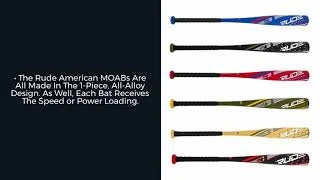 Rude American USA Rude American MOAB Power BBCOR Baseball Bat: BBMOAB3P - Image 9